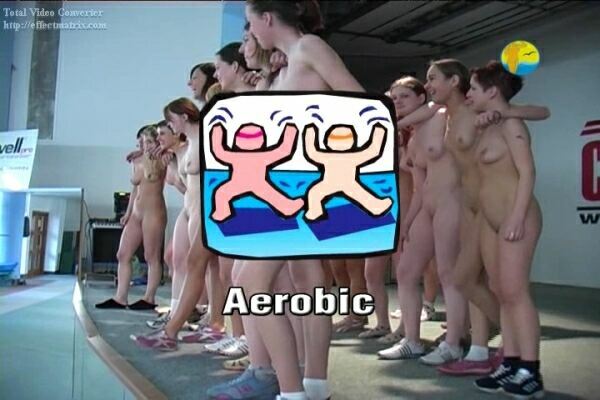 Nudists Documentary Video - Aerobic  ヌードスポーツ