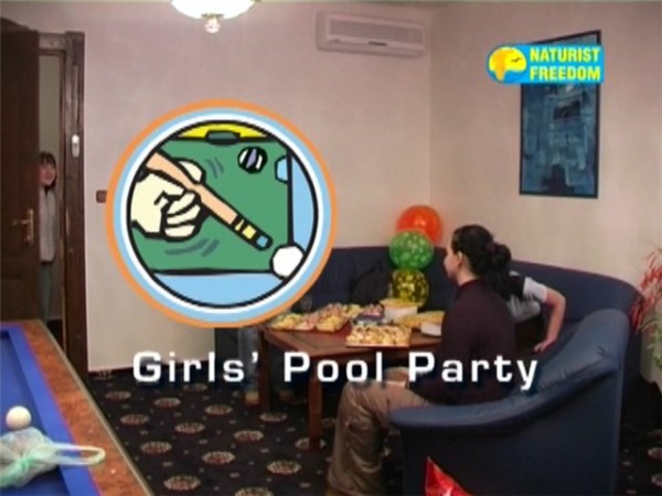 Girls Pool Party-Family Nudism  家族の裸体