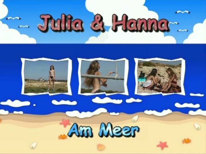 Julia und Hanna am Meer-Teens Nudist