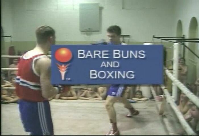 Bare Buns and Boxing-Families Nudist Videos