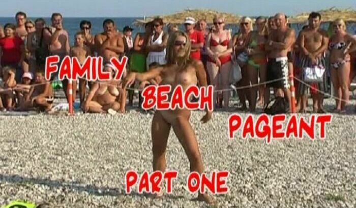 Family Beach Pageant part1-Miss Nudist Junior