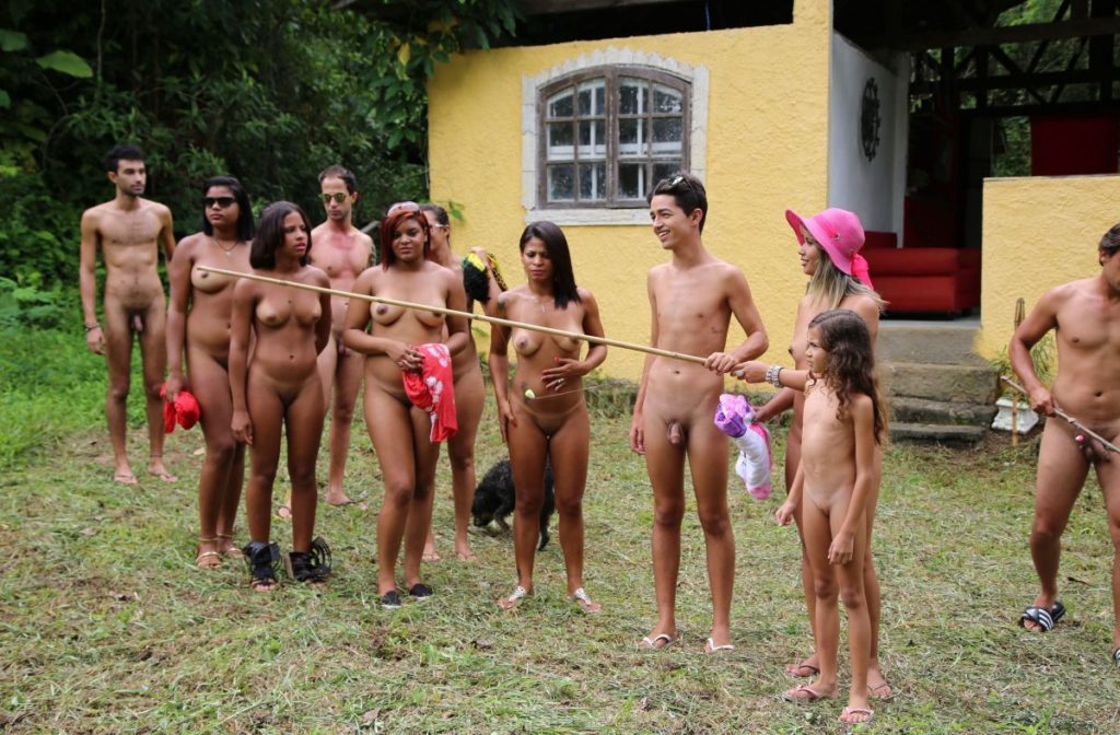 Family nudism in Brazil - Lush green travels 2