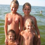 Photos of teen nudists